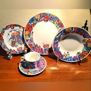 Misono Bistro 8721 -  CUP, SAUCER, PLATE, BOWL, SALAD PLATE Mint Cond